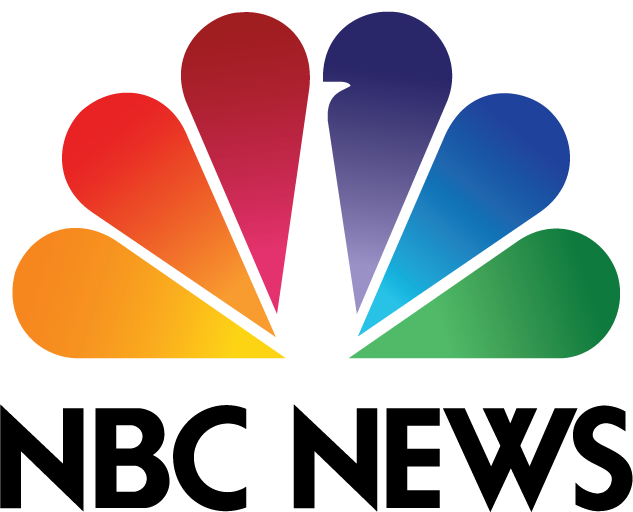 NBC News logo with a colorful peacock above the words “NBC NEWS” in bold black letters.